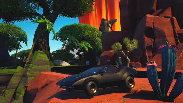 The Ultimate Racing — Fortnite Creative map cover art