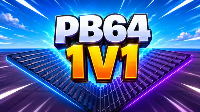 1V1 PB64 BUILD FIGHT (200 PUMPS) — Fortnite Creative map