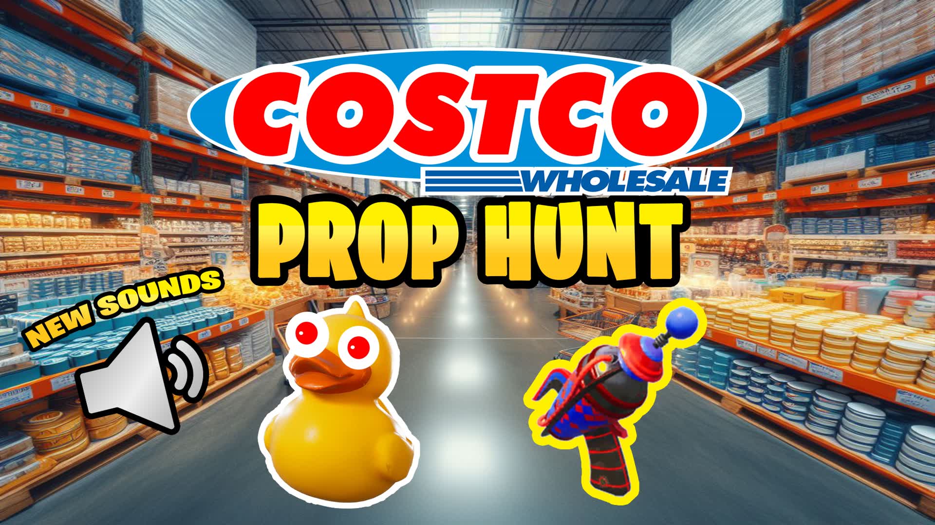 COSTCO PROP HUNT 🛒 — Fortnite Creative map