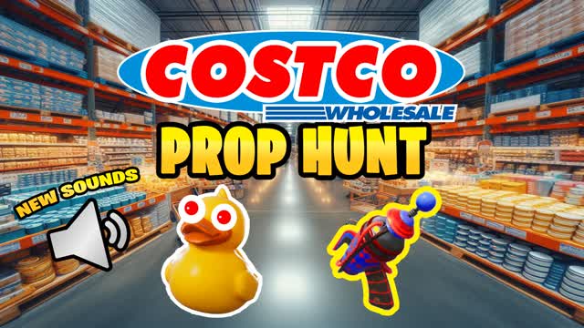 COSTCO PROP HUNT 🛒 — Fortnite Creative map cover art