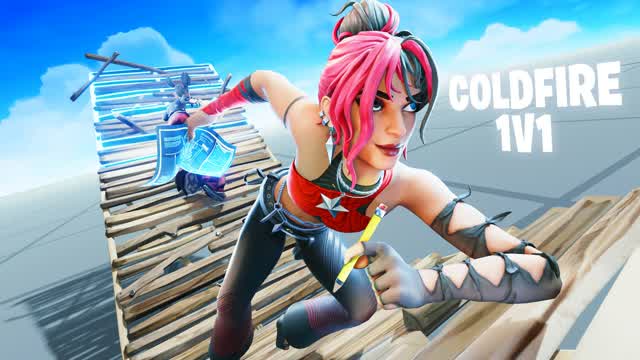 Coldfire 1v1 Build Fights (200 Pumps) — Fortnite Creative map cover art