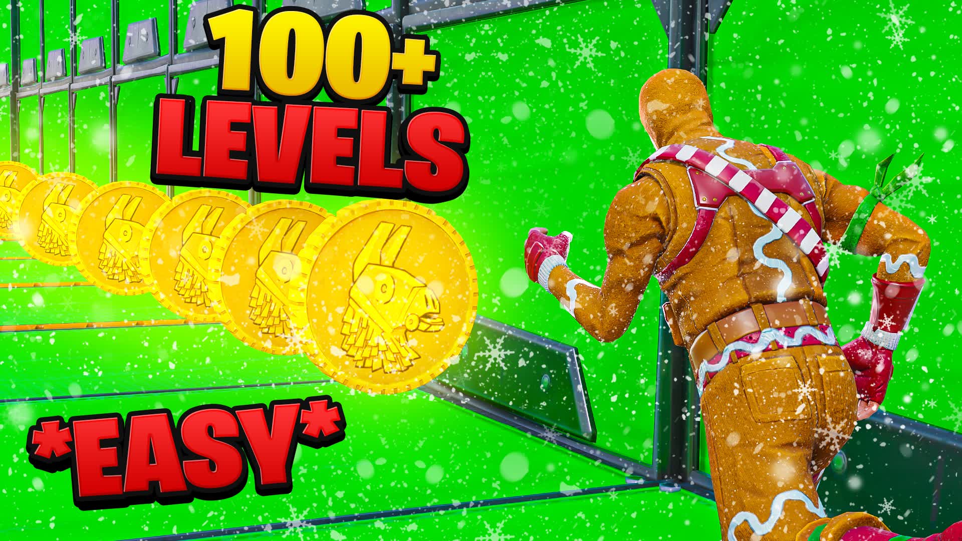 CHRISTMAS PARKOUR 100+ 🎅 — Fortnite Creative map