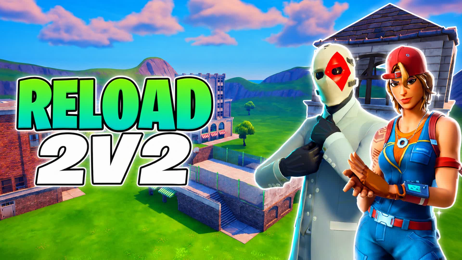 2V2 Reload Last One Standing ⭐Practice⭐ — Fortnite Creative map