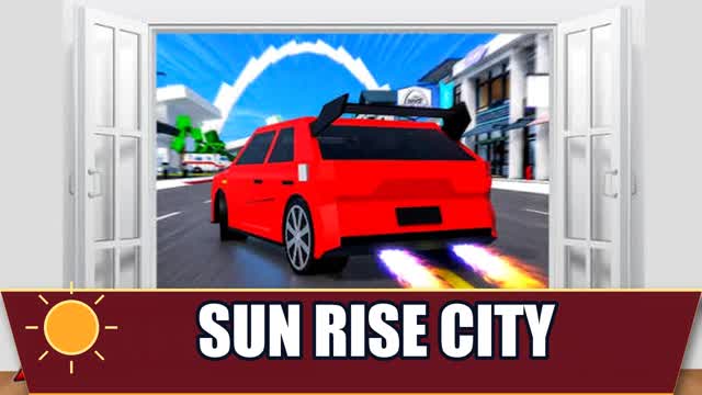 SUN RISE CITY ! — Fortnite Creative map cover art