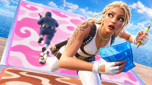 Chlo's 1v1 🐄 — Fortnite Creative map