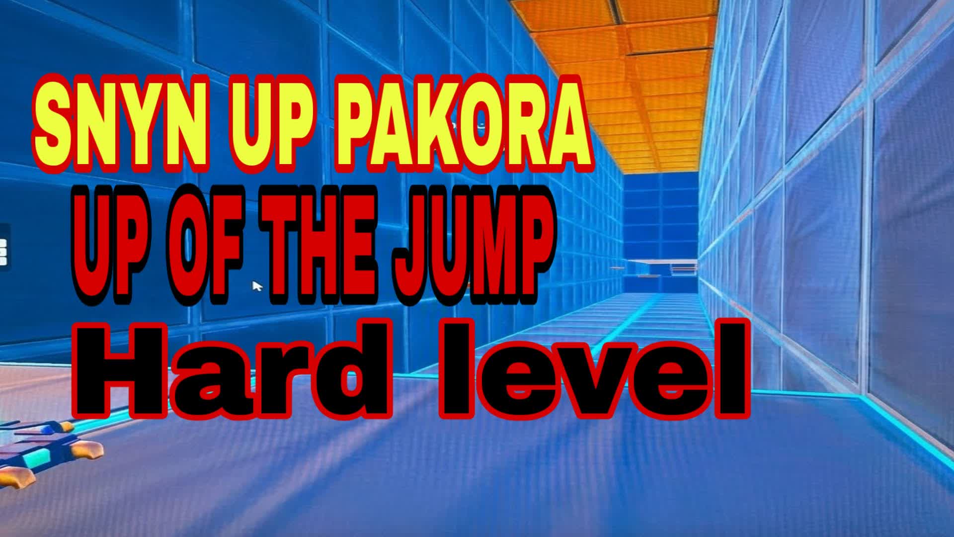 PARKOUR UP SNYN — Fortnite Creative map