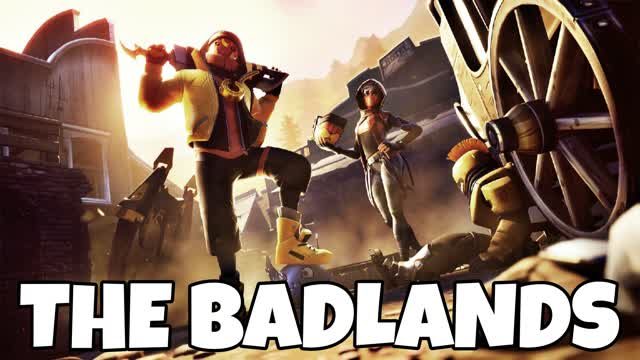 The Badlands - Ballistic FFA — Fortnite Creative map