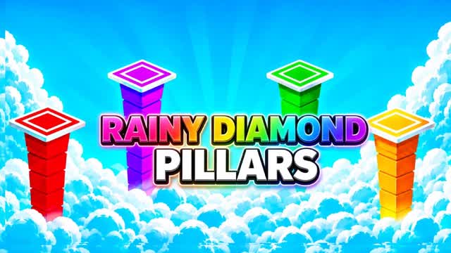 RainyDiamond Pillars — Fortnite Creative map cover art