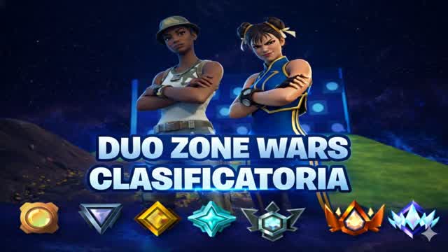 DUO ZONE WARS END GAME — Fortnite Creative map cover art