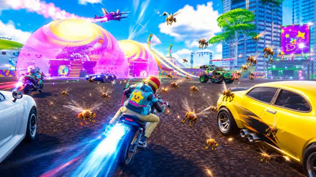 MEGA RAMP APOCALYPSE — Fortnite Creative map cover art