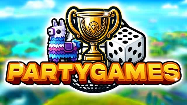 Party Games PVP — Fortnite Creative map cover art