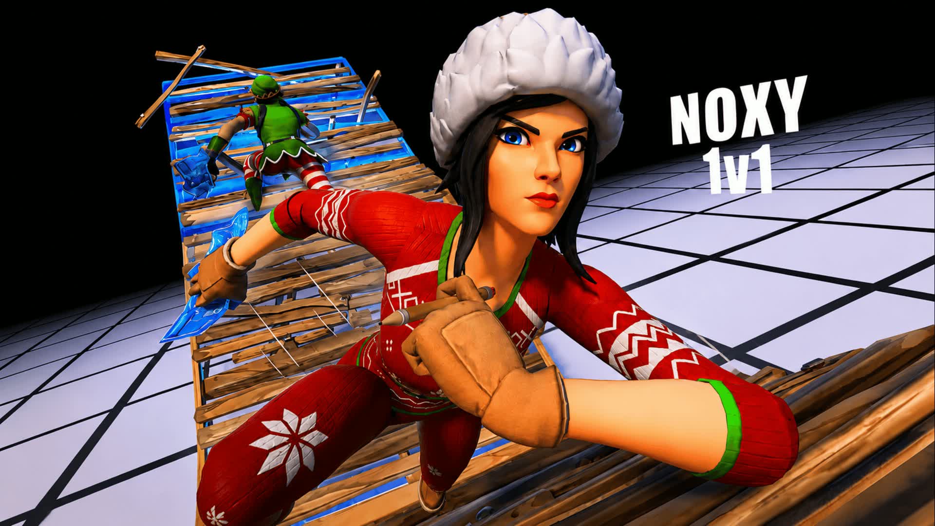 NOXY 1V1 BUILD FIGHTS (200 PUMPS) — Fortnite Creative map