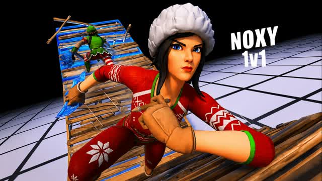 NOXY 1V1 BUILD FIGHTS (200 PUMPS) — Fortnite Creative map cover art