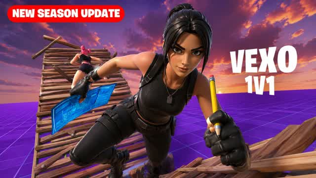 Vexo 1v1 Map (200 Pumps) — Fortnite Creative map cover art