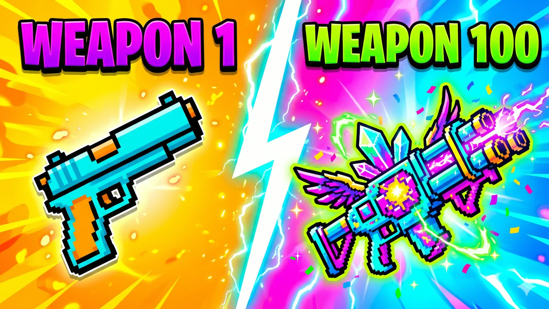 Gun Game Or GunGame ? — Fortnite Creative map