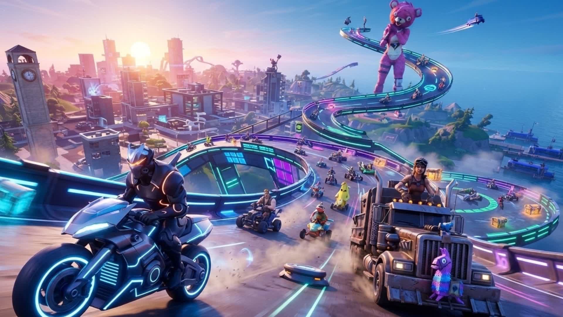 SUPER CAR GAME - RAMP — Fortnite Creative map