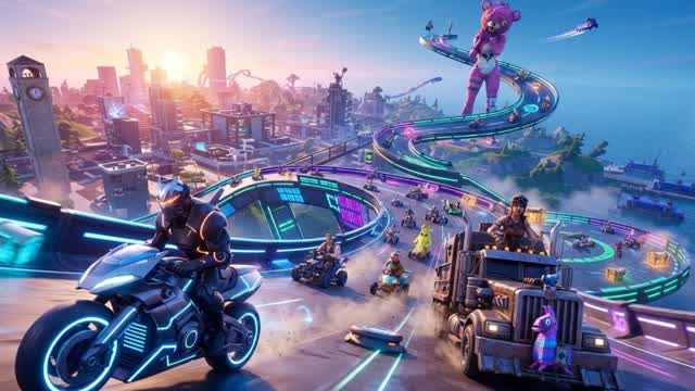 SUPER CAR GAME - RAMP — Fortnite Creative map