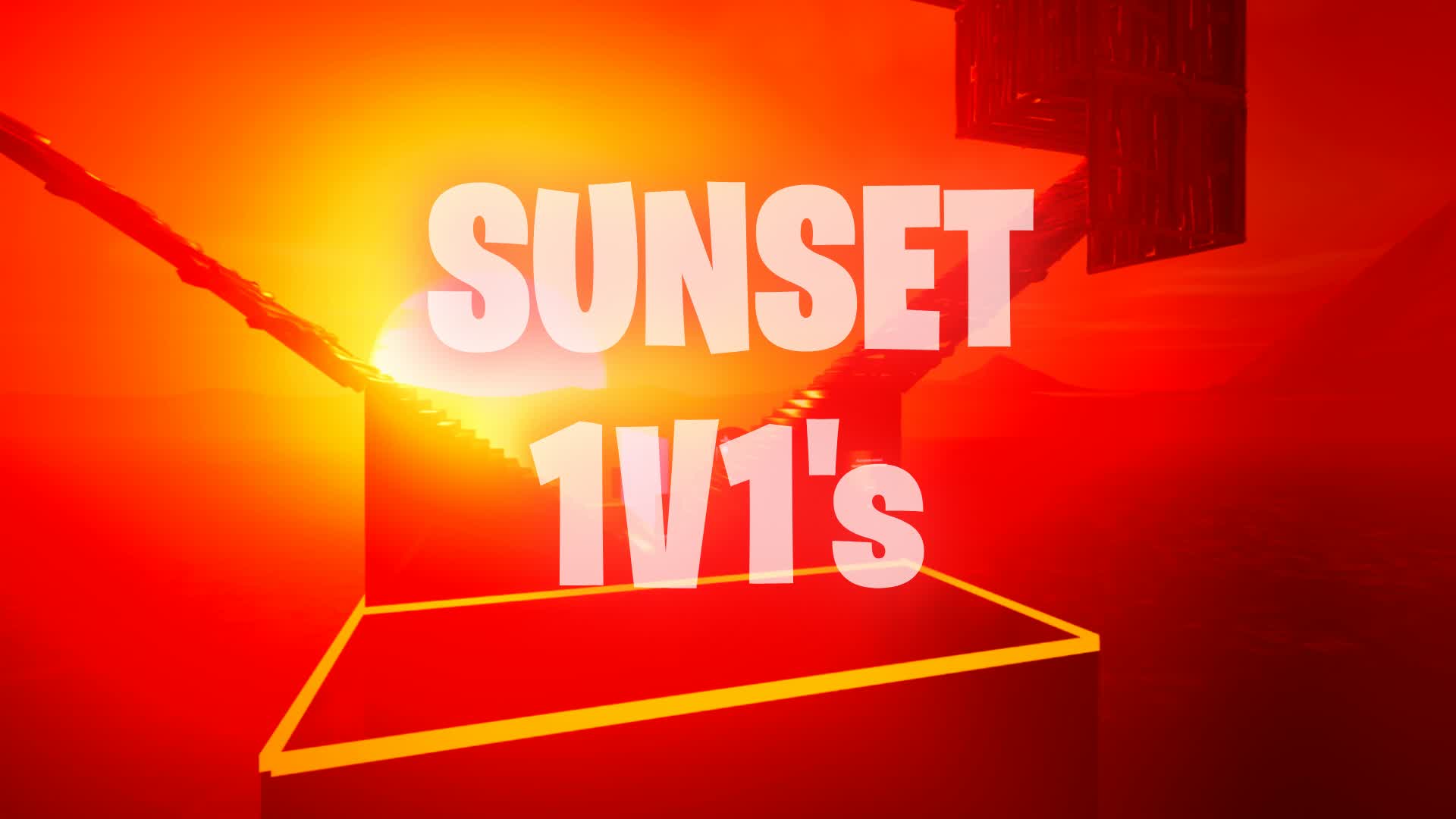 Sunset 1v1's — Fortnite Creative map