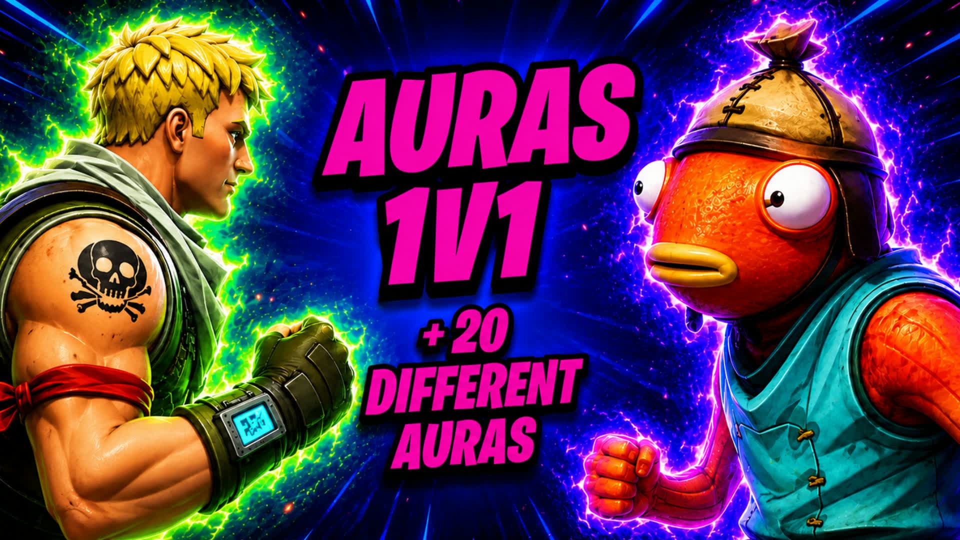 AURAS 1V1 (ONLY SHOTGUNS CHILL) — Fortnite Creative map