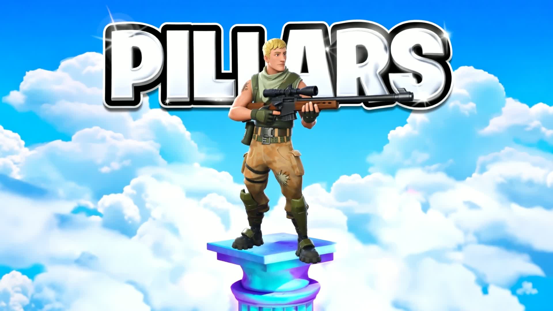 Pillars: vaulted — Fortnite Creative map