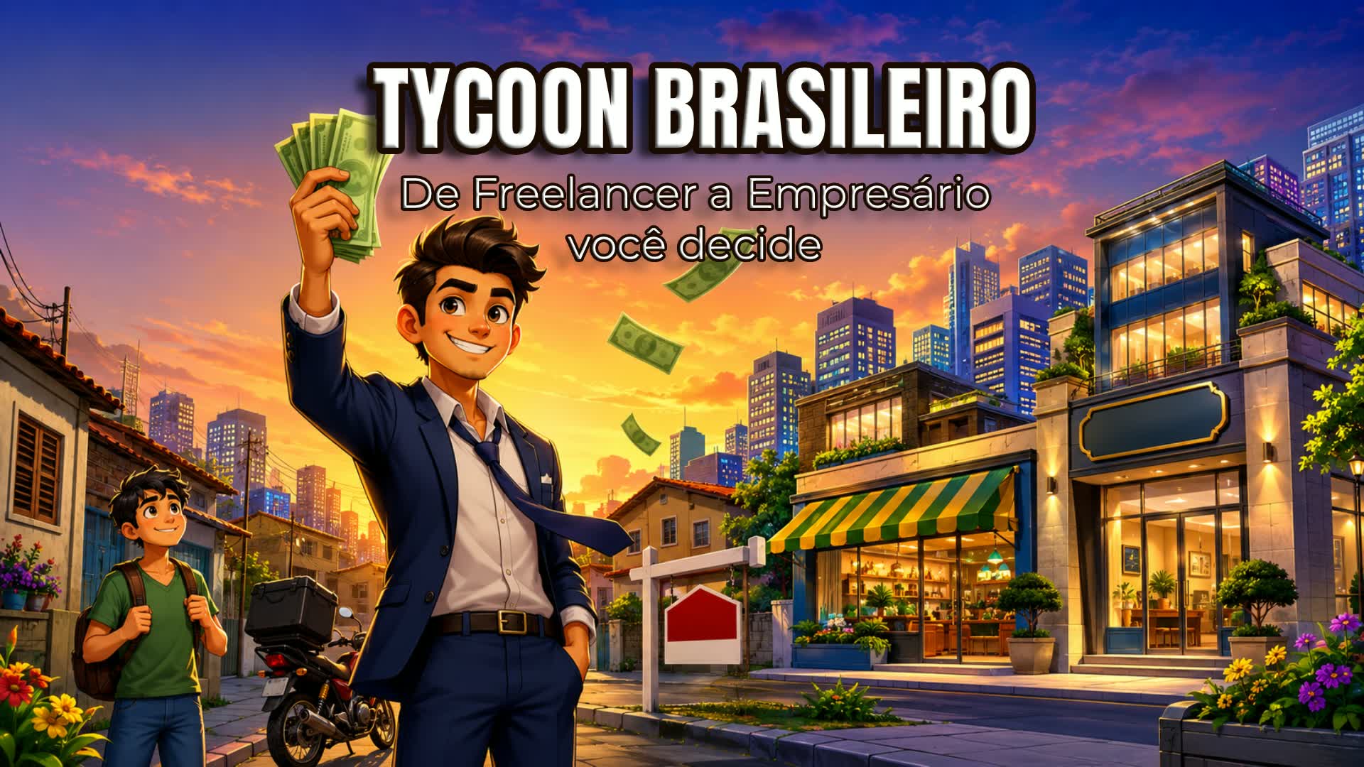 Tycoon Brasileiro + Roleplay — Fortnite Creative map