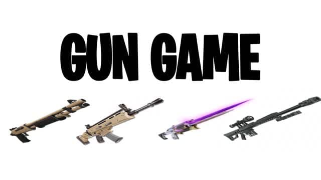 Gun Game — Fortnite Creative map cover art