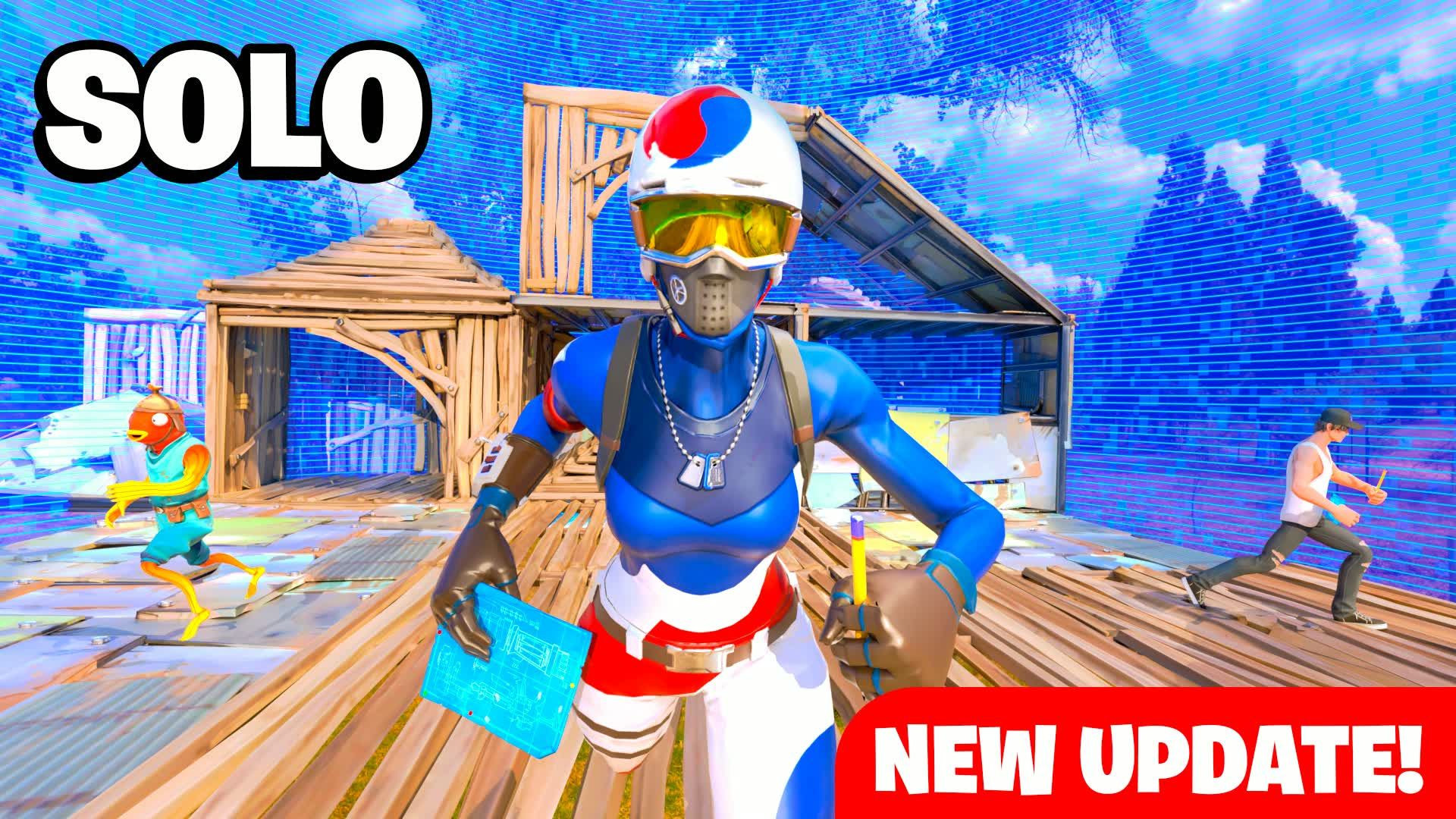 SOLO FINALS ZONE WARS [ENDGAME] — Fortnite Creative map