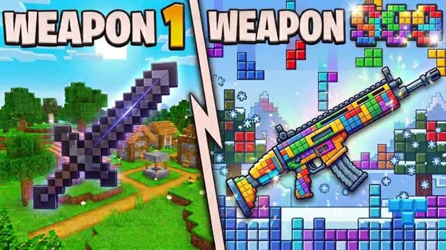 GUN GAME ONE SHOT GEOMETRY⏹️ — Fortnite Creative map