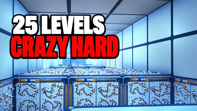 CRAZY HARD PARKOUR 25 LEVELS  جنوني — Fortnite Creative map