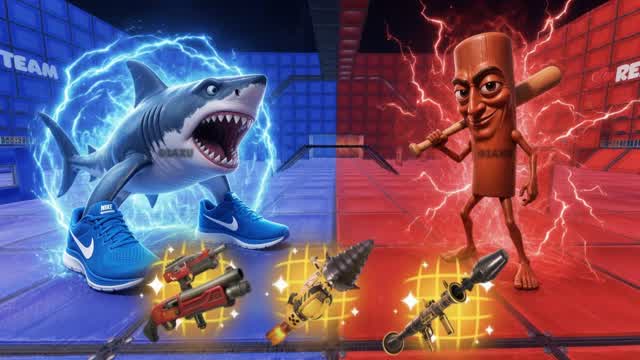 RvB : Brainrots Red Vs Blue — Fortnite Creative map
