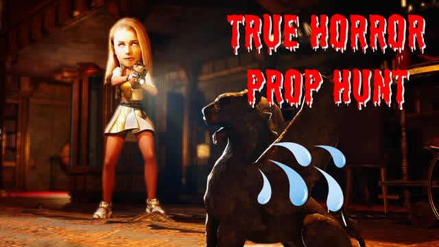 TRUE HORROR PROP HUNT — Fortnite Creative map cover art
