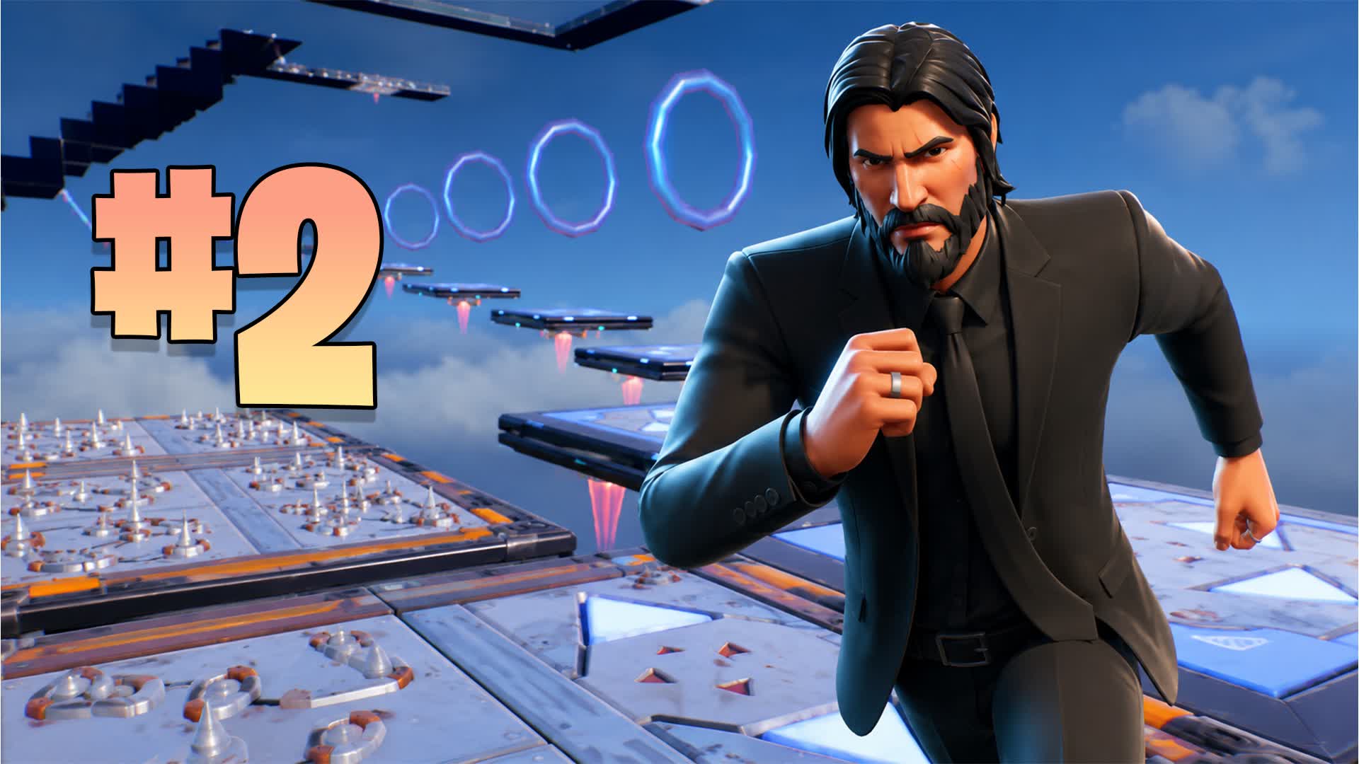 ⭐OG HARD PARKOUR 2⭐ — Fortnite Creative map