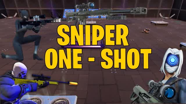 🔫ONE SHOT SNIPERS ONLY — Fortnite Creative map