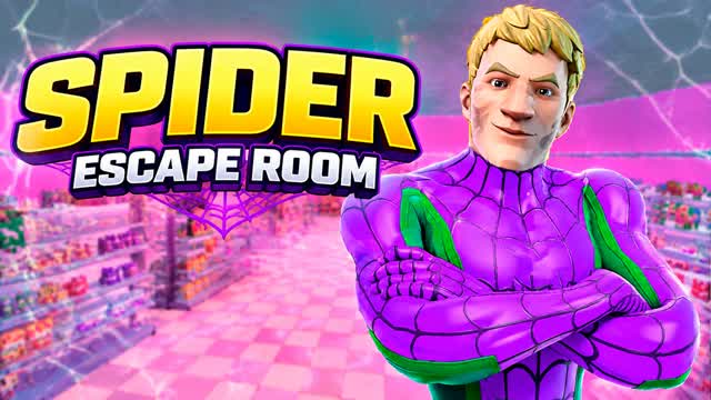 THE SPIDER ESCAPE ROOM — Fortnite Creative map