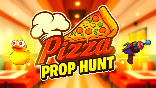 PIZZA PROP HUNT PIZZERIA — Fortnite Creative map cover art