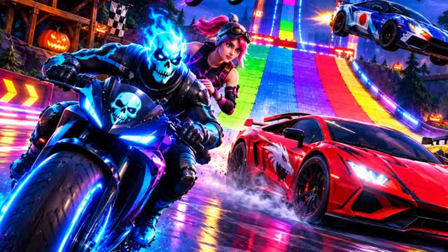 Extreme Ramp  Car Game 2.0 — Fortnite Creative map