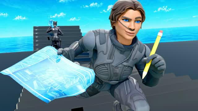 1v1 Build Fight! [IceH] — Fortnite Creative map cover art