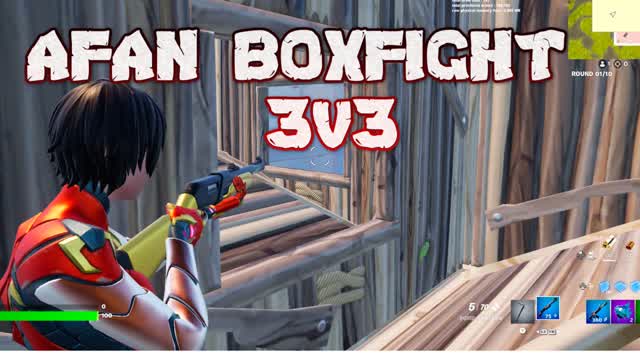 AFAN BOXFIGHT 3 V 3 — Fortnite Creative map cover art
