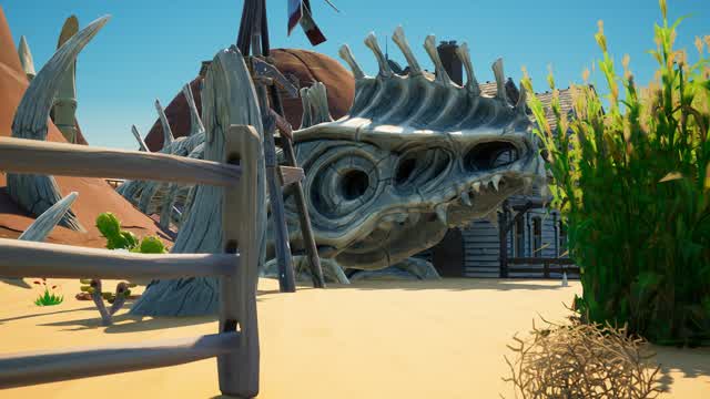 One Shot Desert Gun Game — Fortnite Creative map