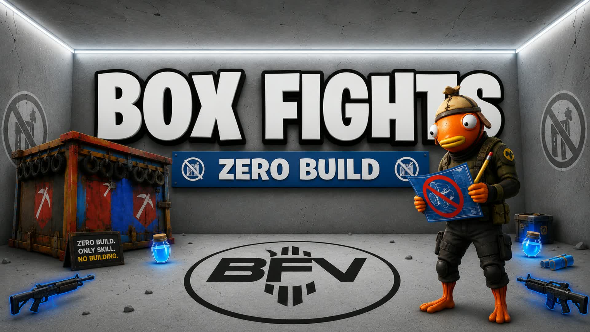 ZERO BUILD BOX FIGHTS — Fortnite Creative map