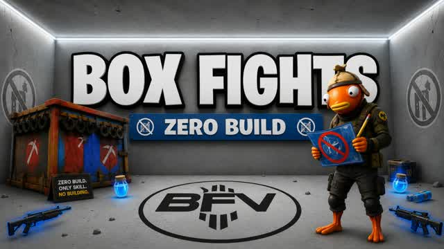 ZERO BUILD BOX FIGHTS — Fortnite Creative map
