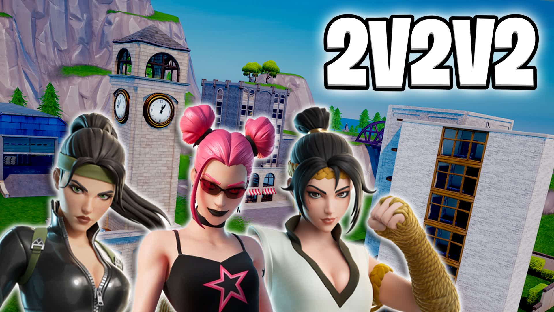 2v2v2 — Fortnite Creative map