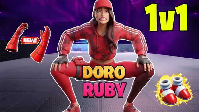 1V1 DORO RUBY SPIDER-MAN — Fortnite Creative map