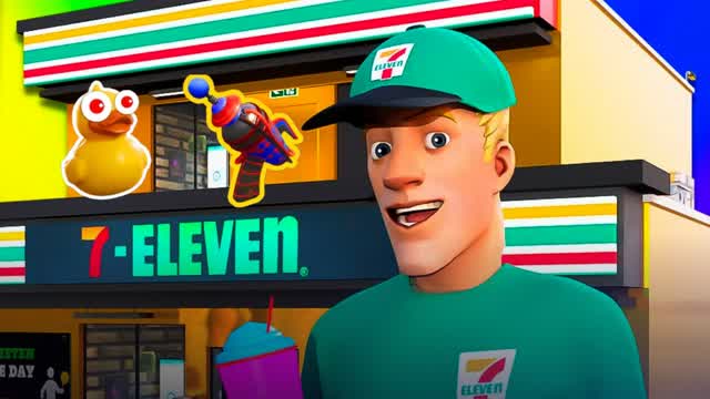 7/11 PROP HUNT 🛒 — Fortnite Creative map cover art