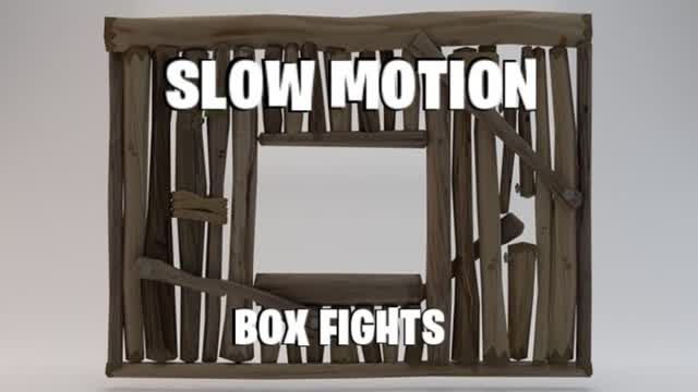 SLOW MOTION Box Fight FFA — Fortnite Creative map cover art