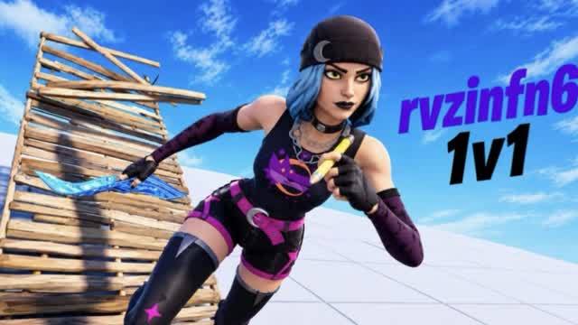 rvzinfn6 1v1 aura — Fortnite Creative map cover art