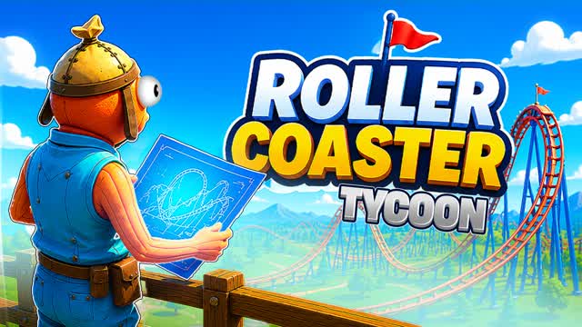 🎢Roller Coaster Tycoon — Fortnite Creative map