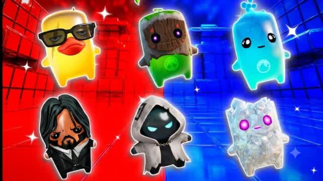 RED VS BLUE WICK — Fortnite Creative map