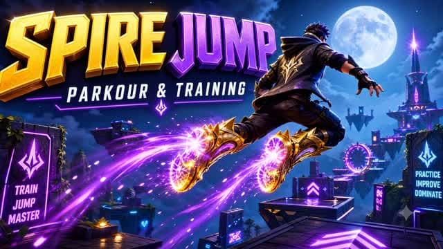 Spire Jumpboots Parkour & Training — Fortnite Creative map