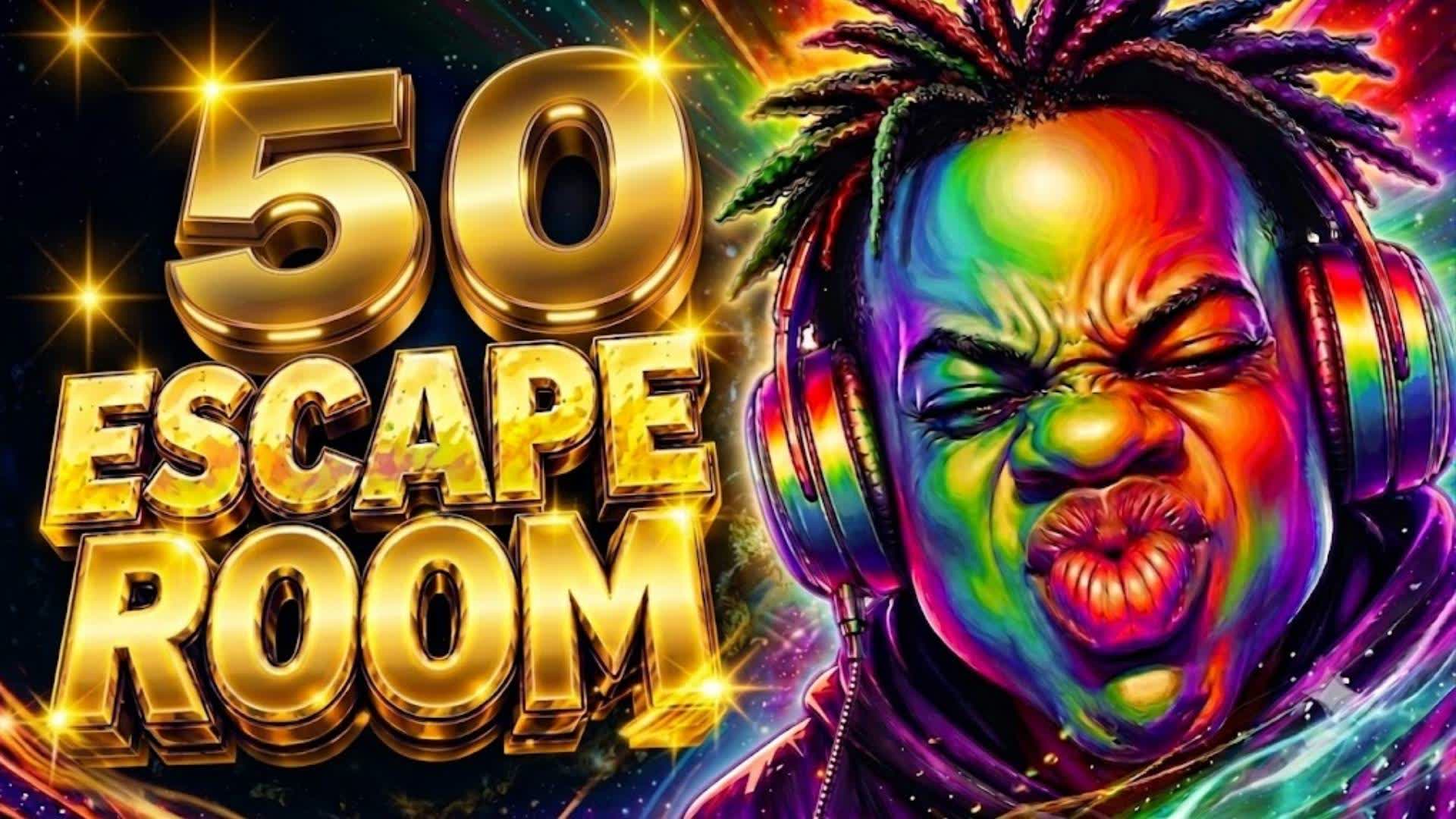 50 Mega Escape Room 🤪 — Fortnite Creative map
